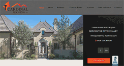 Desktop Screenshot of cardinal-roofing.com